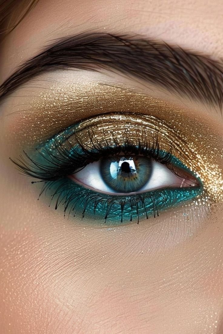 transformative teal colore 2026 per coloro e WGSN: idee per il makeup 
