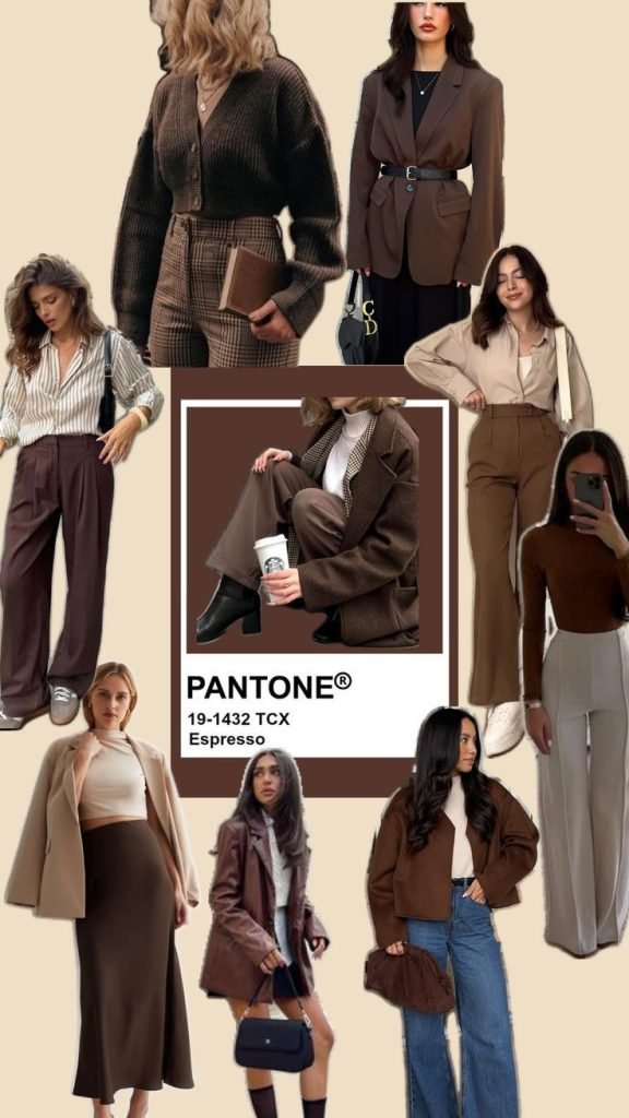 Come abbinare il marrone: colori e idee di outfit autunnali
