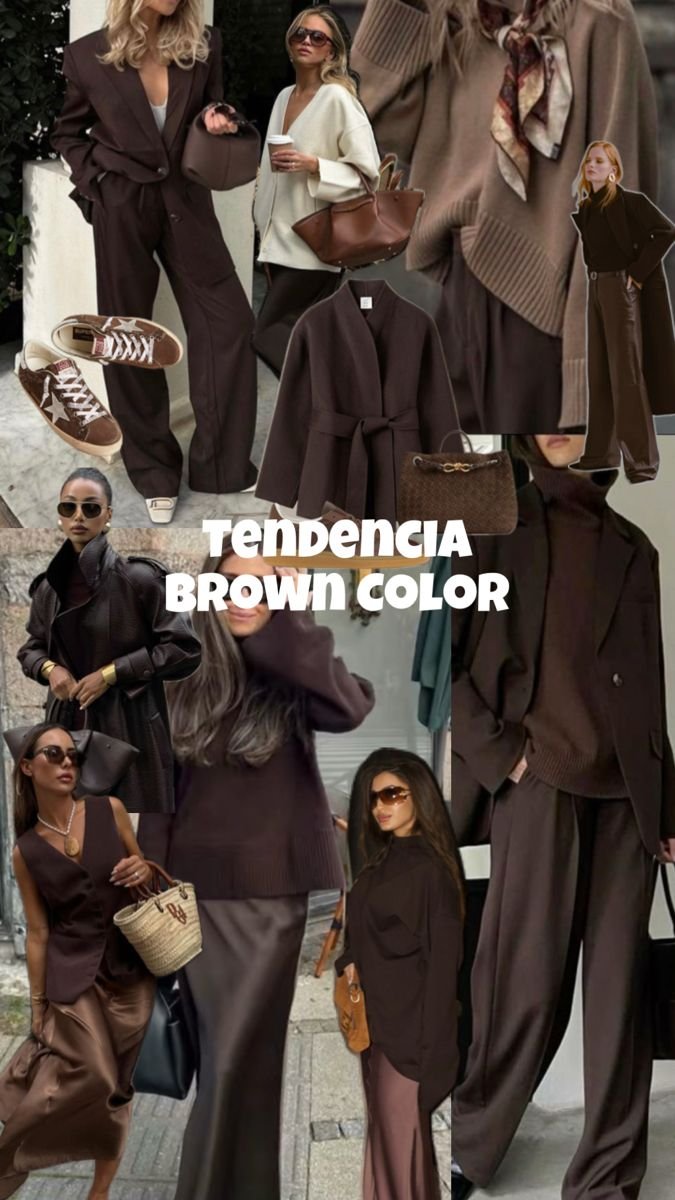 SPUNTI DI OUTFIT SU COME ABBINARE IL MARRONE