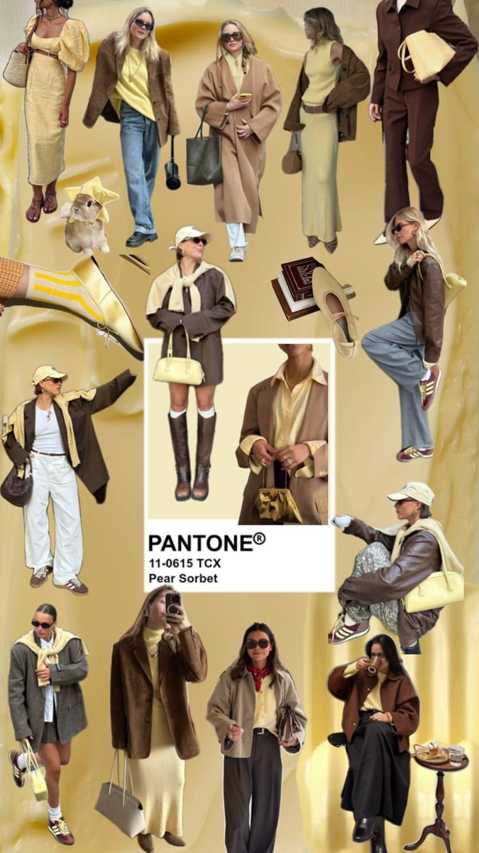 SPUNTI DI OUTFIT SU COME ABBINARE IL MARRONE COL GIALLO