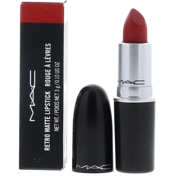 Ruby Woo di MAC Linea M·A·Cximal Silky Matte Lipstick- Rossetti rossi iconici