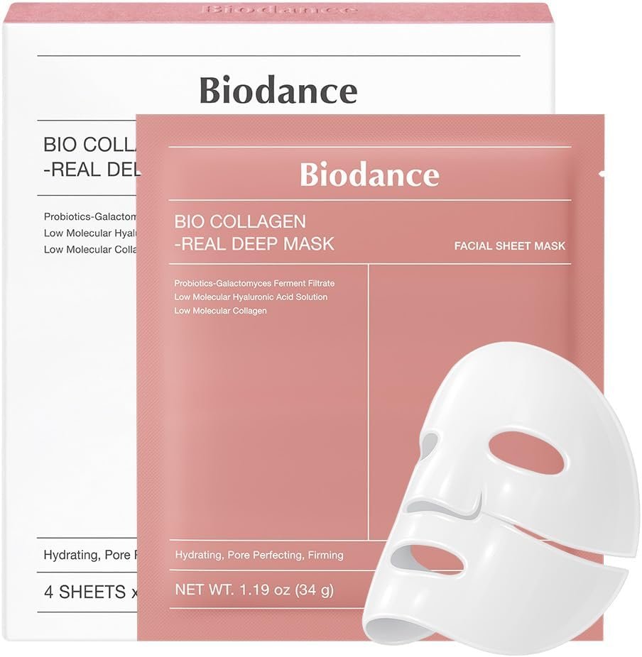 maschere coreane collagene 8 ore biodance bio collagen real deep mask 