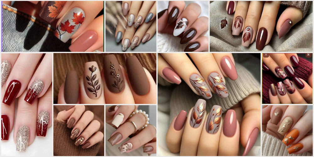 Come fare le unghie a novembre idee e inspo
