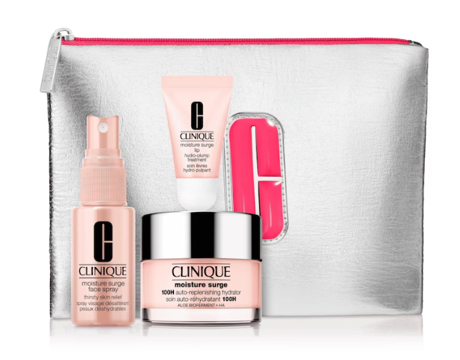 clinique Moisture Surge Megastar set- regali di natale beauty per la mamma 