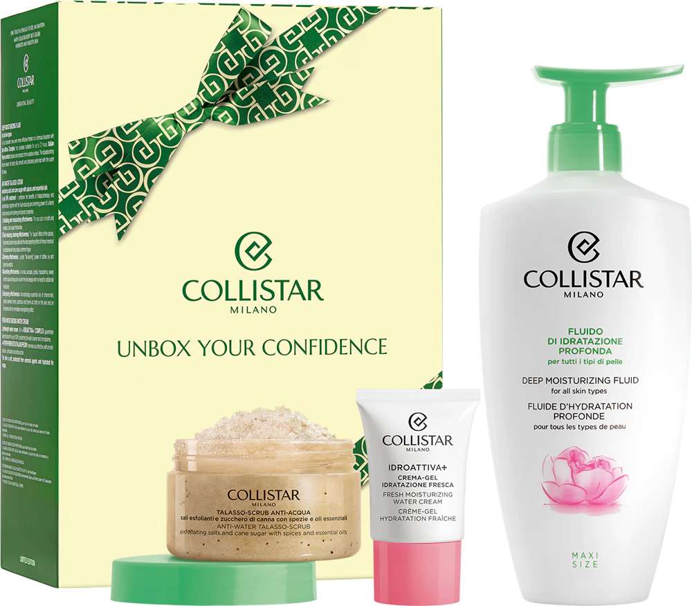 Collistar Deep Moisturizing Fluid Gift Set- regali di natale beauty per la mamma 