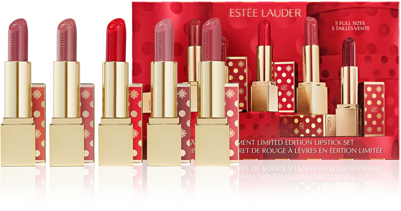 Estée Lauder Holiday Lipstick Set - Regali di Natale beauty per la mamma