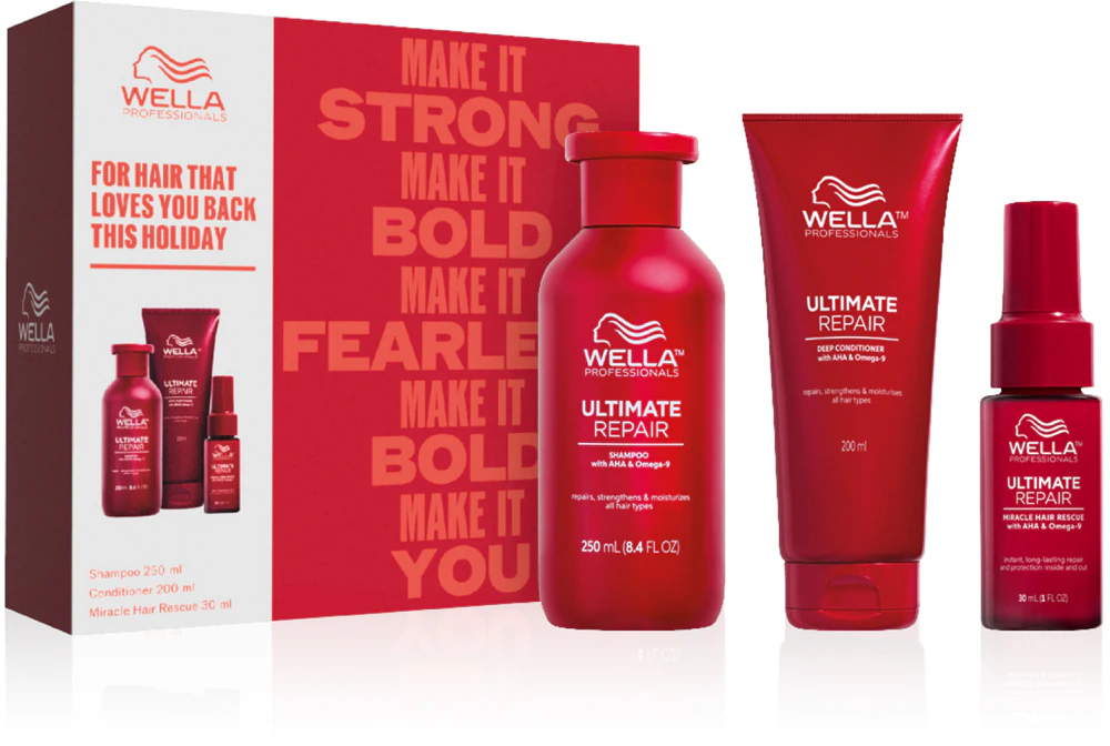 Wella Professionals Ultimate Repair Set- regali di natale beauty per la mamma 