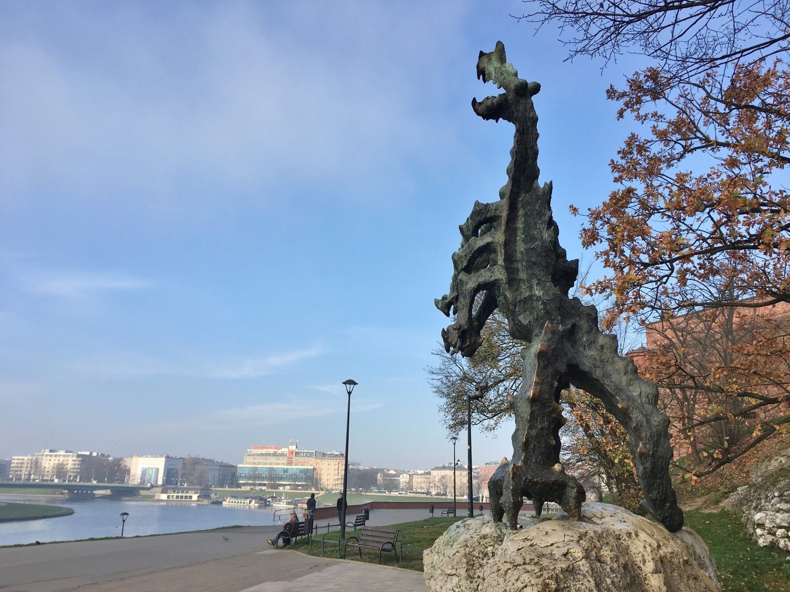 Cosa vedere a Cracovia in un weekend: il drago del castello di wawel