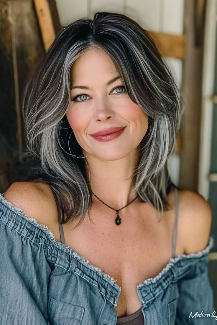 GREY BLENDING CAPELLI SCURI 