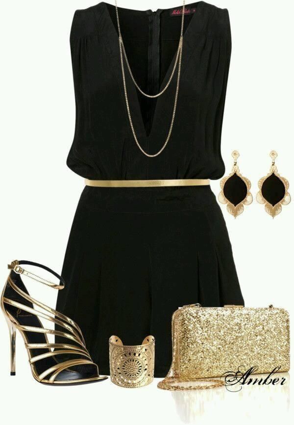 TUBINO NERO PER CAPODANNO : IDEE DI LOOK 