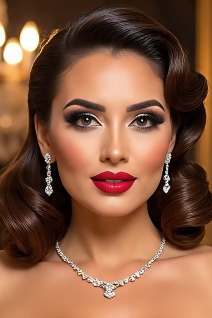 trucco makeup per tubino nero per capodanno 
