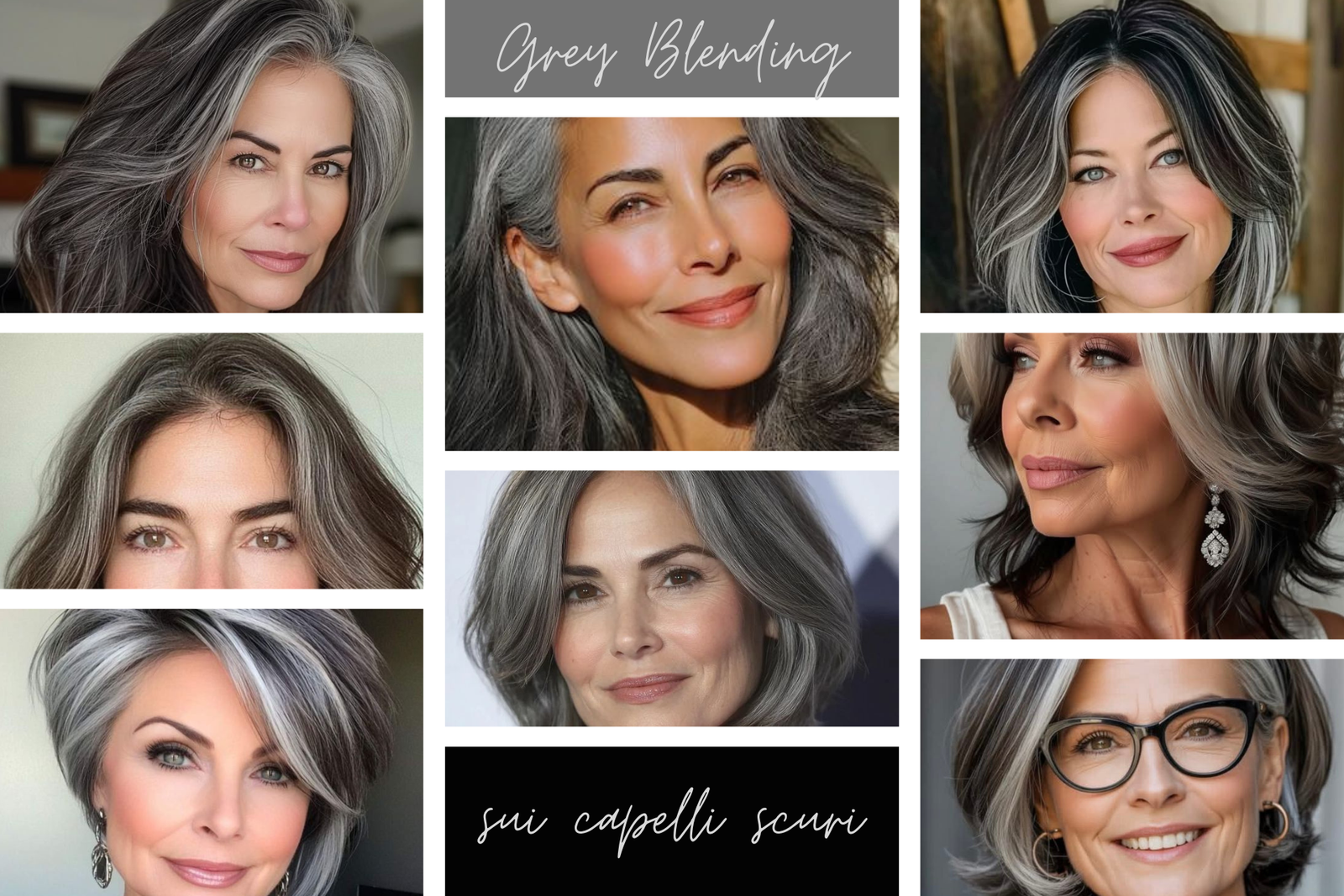 grey blending capelli scuri