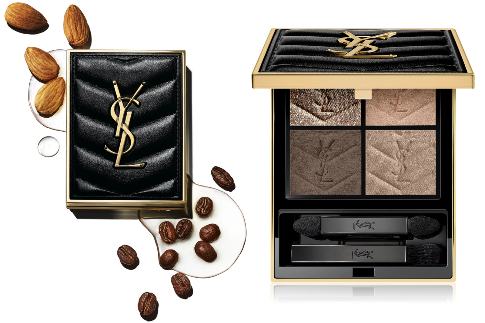 Makeup lussuoso per Natale palette occchi di YSL