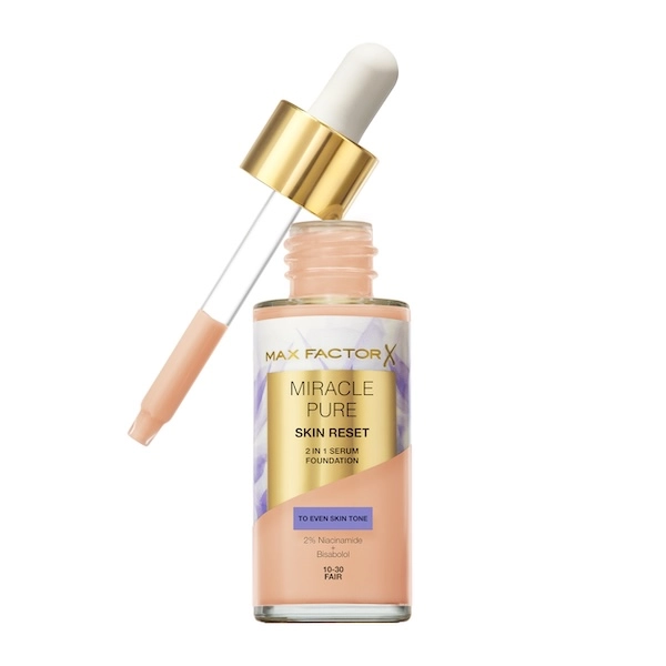 Max Factor Miracle Pure Skin Reset – migliori fondotinta low cost 2026