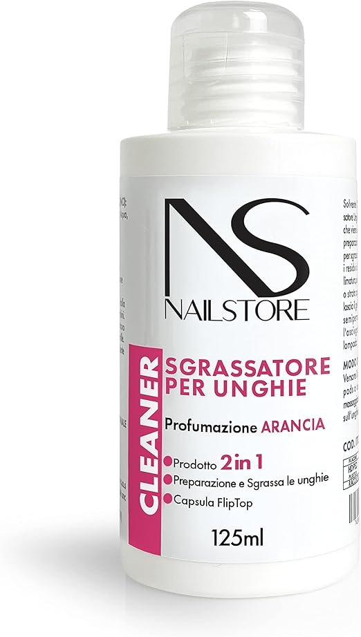 sgrassatore per le unghie - concetto Come fare una perfetta manicure fai da te su unghie naturali