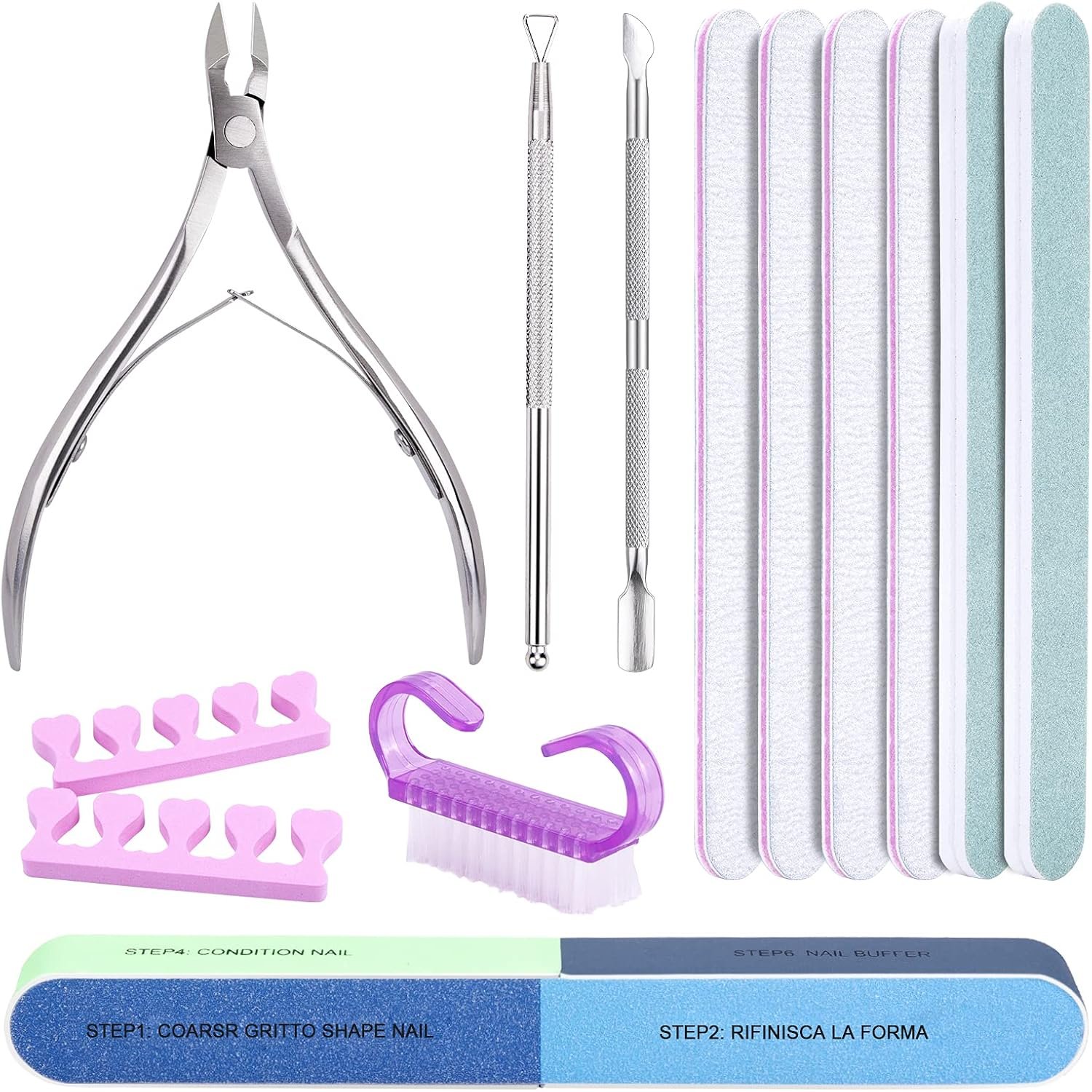 strumenti manicure concetto Come fare una perfetta manicure fai da te su unghie naturali