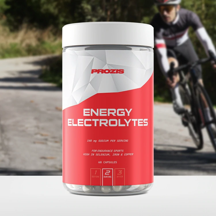 PROZIS Energy Electrolytes INTEGRATORE PER ALLENAMENTO CARDIO PER OVER 50