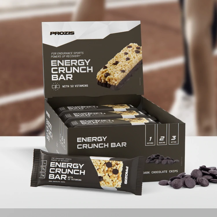 PROZIS Energy Crunch Bar BARRETTE PER ALLENAMENTO CARDIO PER OVER 50