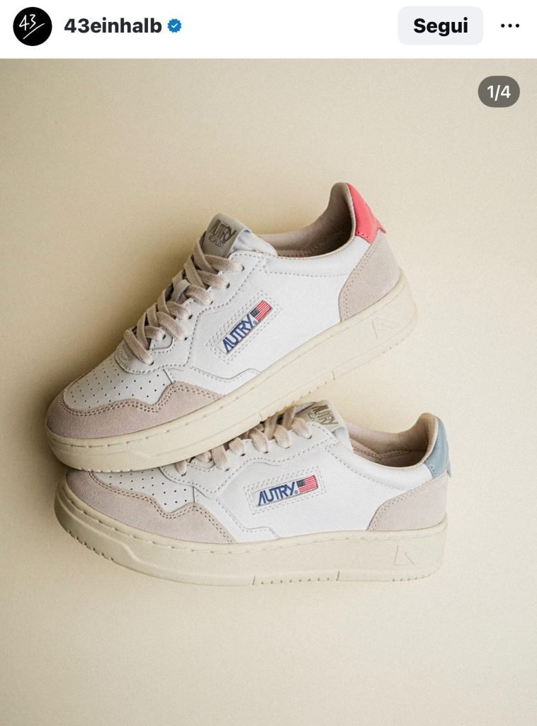 Sneakers primavera 2026 facili da abbinare autry medalist