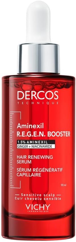 prodotto dercos con aminexil REGEN BOOSTER per infoltire i capelli in menopausa