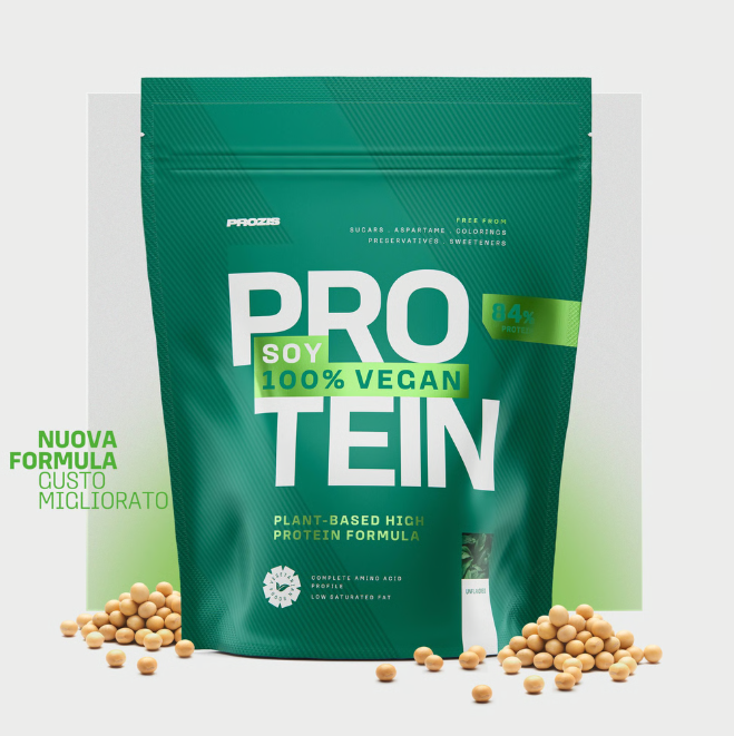 PROZIS 100% Proteine della Soia 900 g