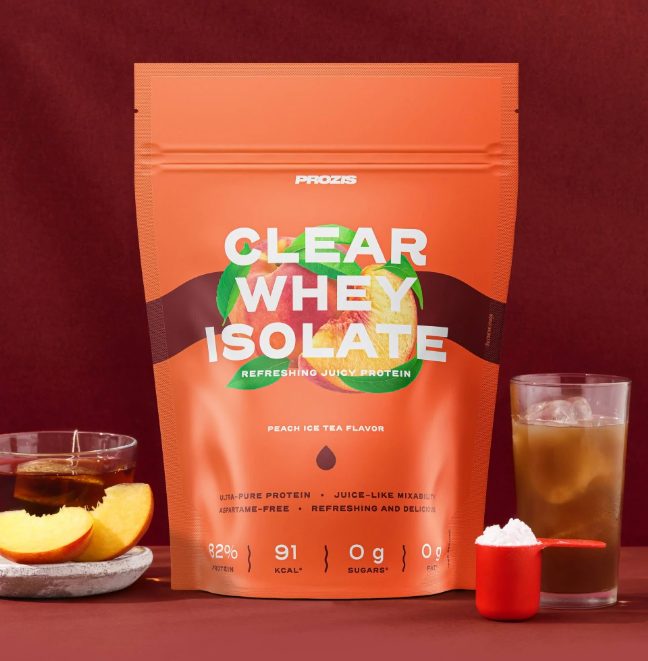PROZIS Clear Whey Isolate - Peach Ice Tea 500g