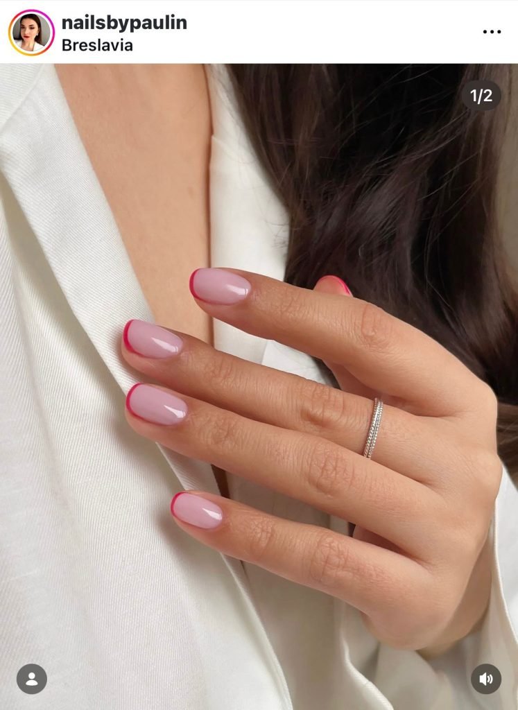 Unghie corte primavera 2026 french manicure