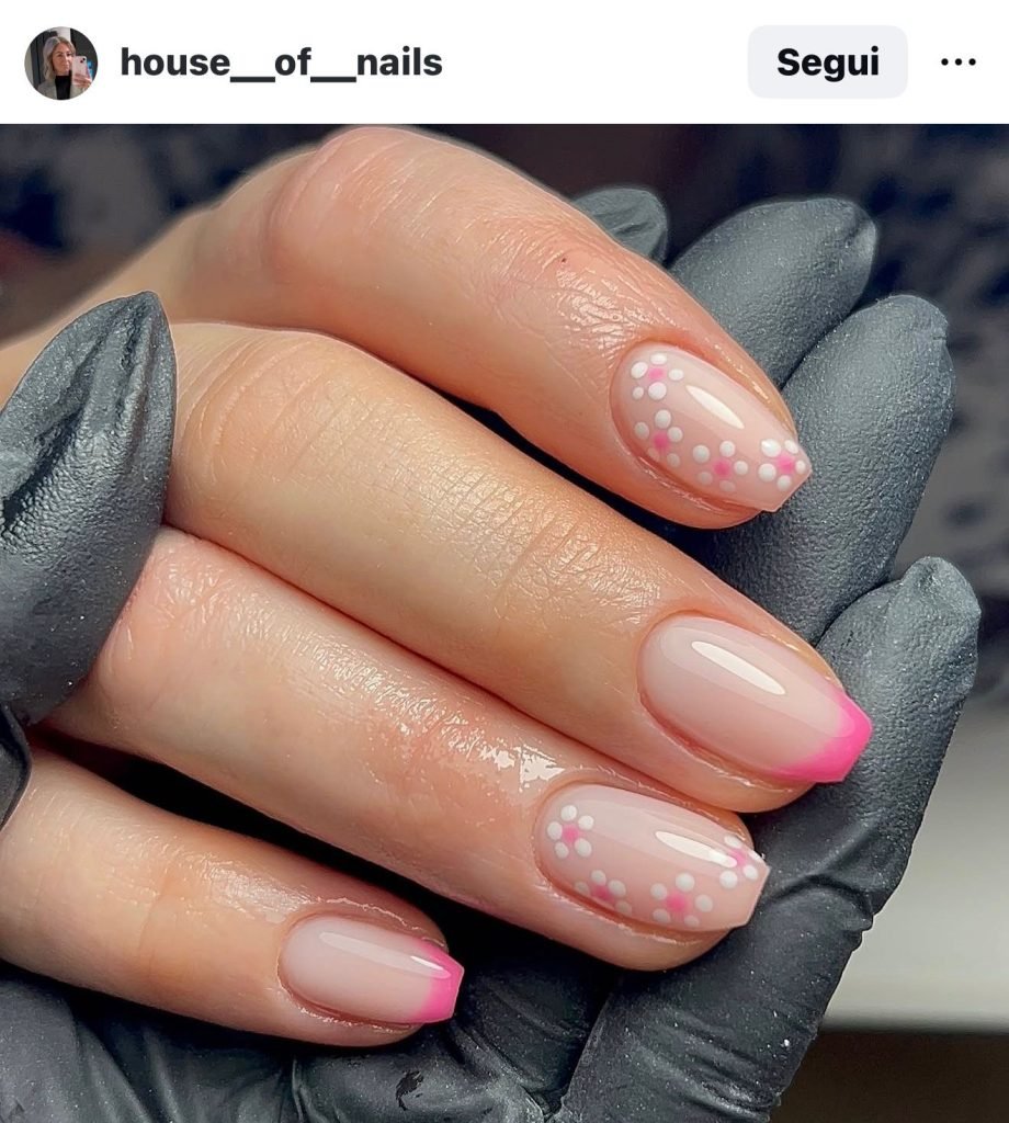 Unghie corte primavera 2026 nail art minimal 