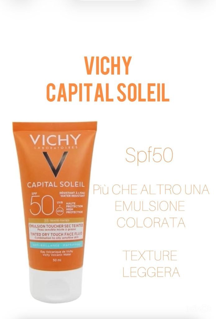 fondotinta economici con SPF 50 vichy capital soleil