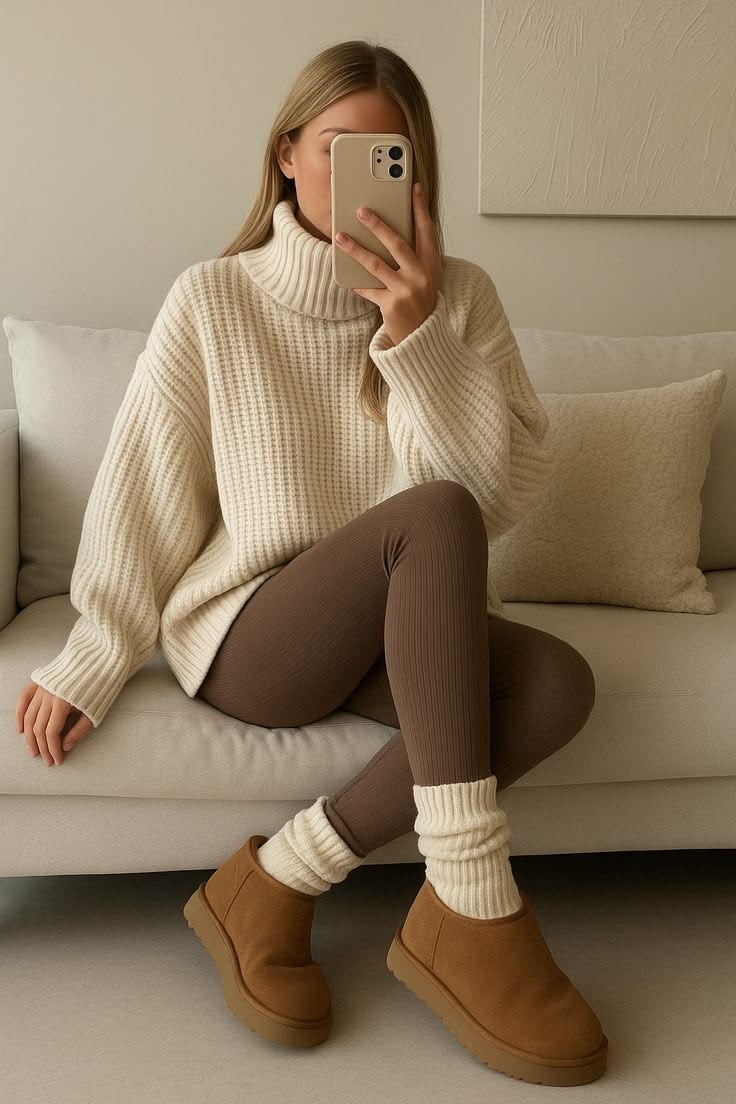 come indossare i leggings fuori dalla palestra idea di outfit indossata da ragazza cool
