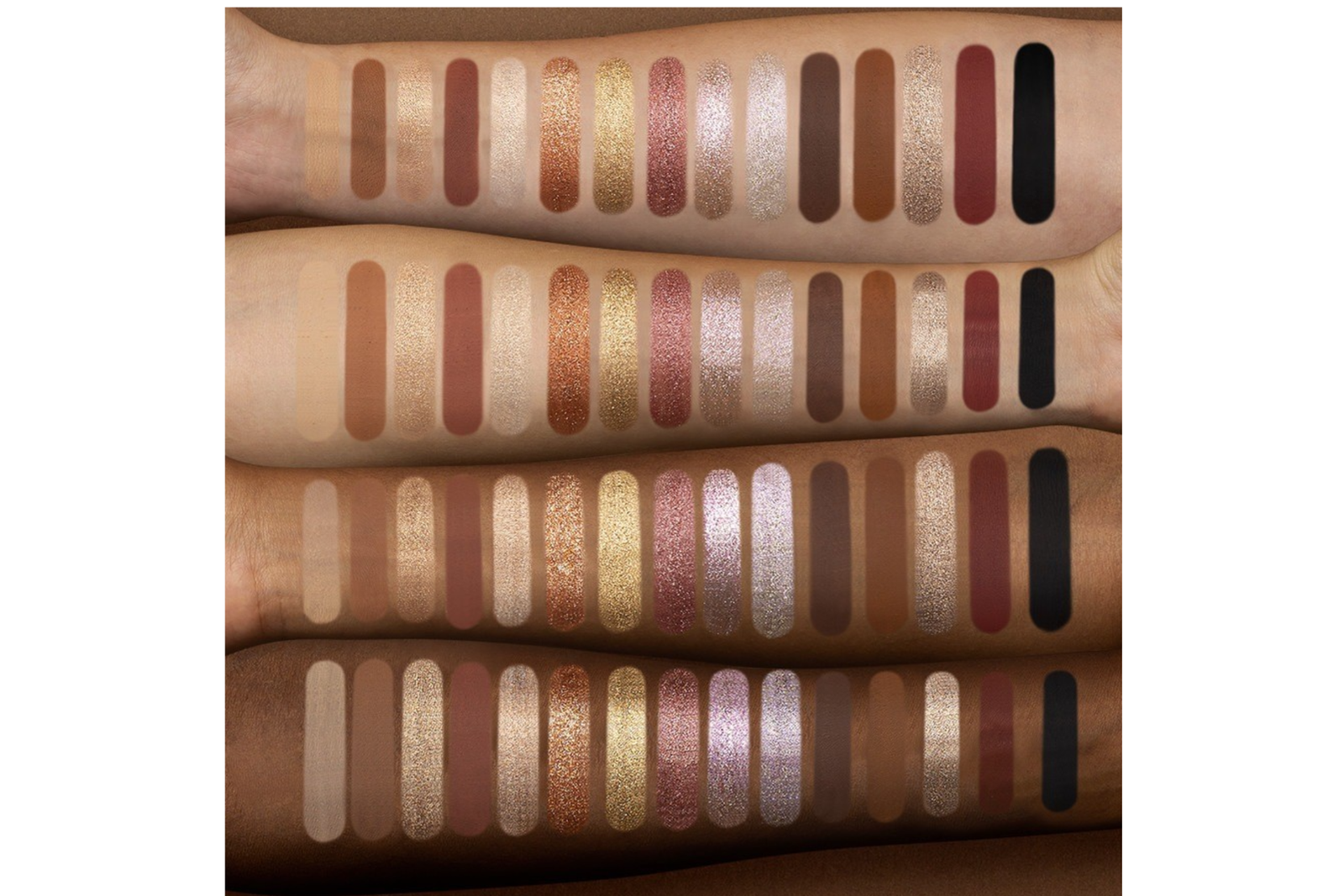 palette occhi colori naturali MULAC – In My Birthday Suit Palette