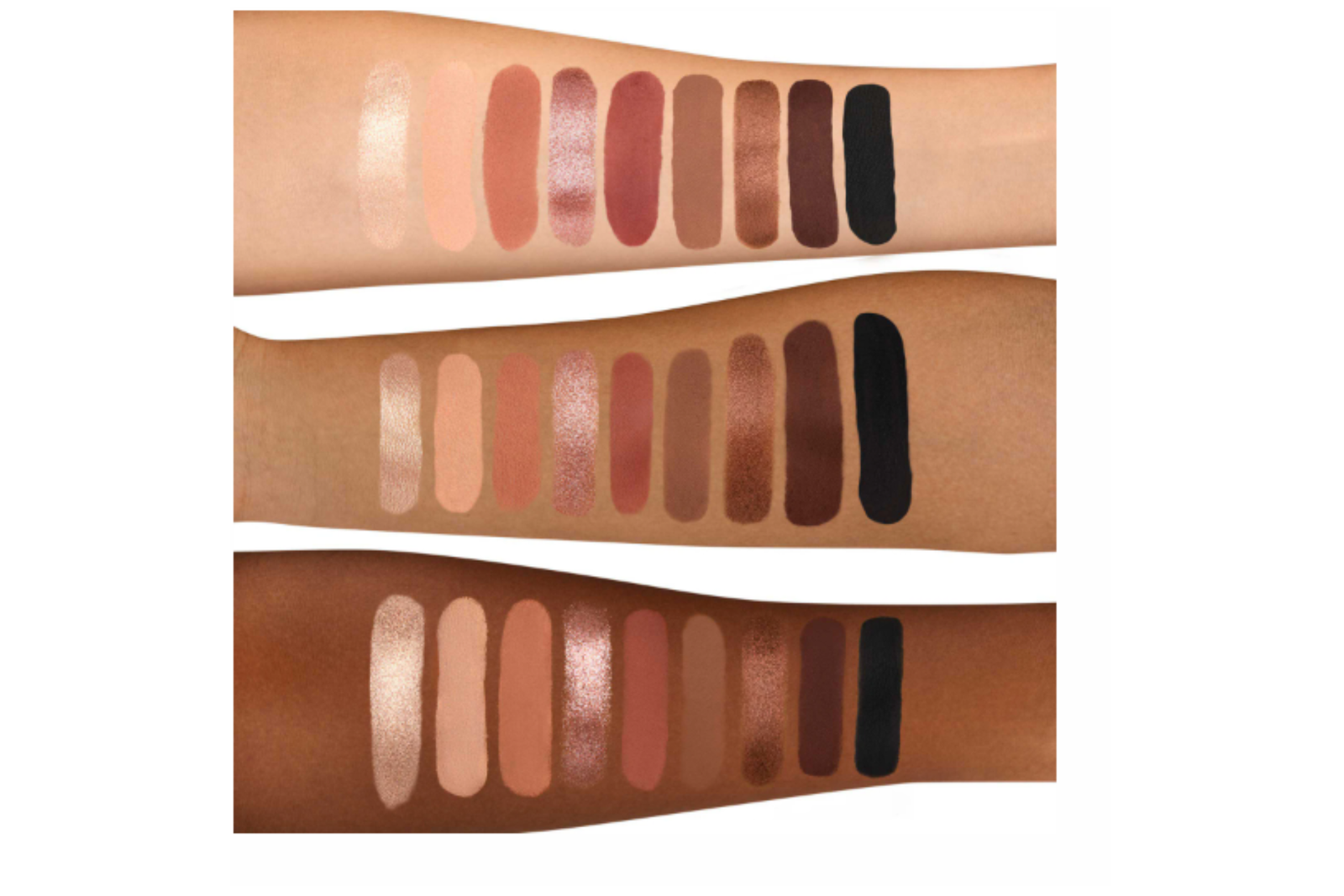 palette occhi colori naturali NABLA – Side By Side Nude Palette Baby