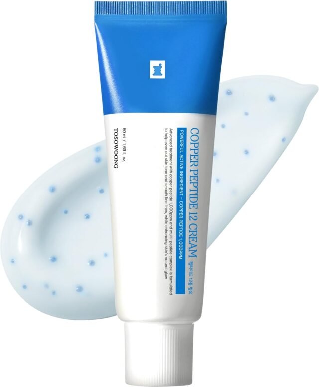 crema viso ai peptidi di rame Tosowoong – Copper Peptide 12 Cream con GHK-Cu