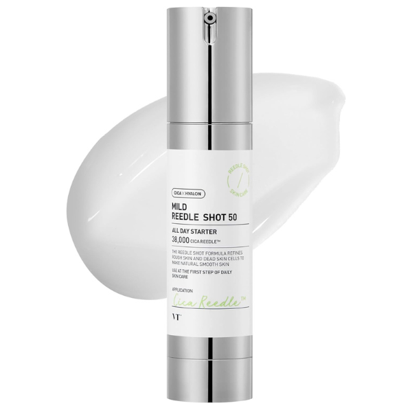 siero viso con microaghi microneedling liquido VT COSMETICS VT MILD REEDLE SHOT 50