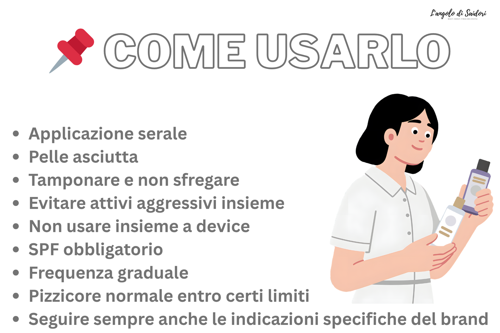 INFO GRAFICHE SULL'USO DEL MICRONEEDLING LIQUIDO CON SIERI VISO CON MICROAGHI 