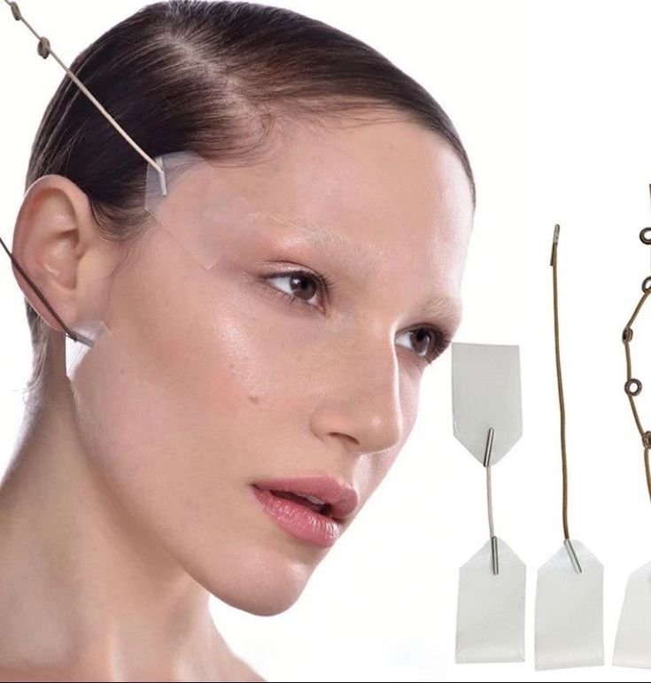 adesivi viso con cui fare lifting viso con i capelli