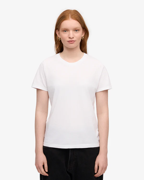 Organic Light Short Sleeve T-Shirt bianca pereftta di COLORFUL STANDARD