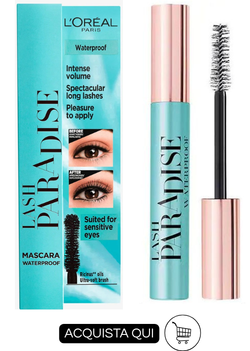 L’Oréal Paris Lash Paradise Waterproof- mascara waterproof per il mare