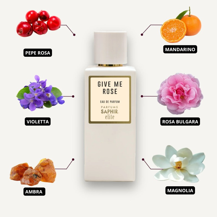 Profumi equivalenti di nicchia: Saphir Elite GIVE ME ROSE