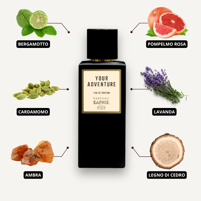 Profumi equivalenti di nicchia: Saphir Elite YOUR ADVENTURE