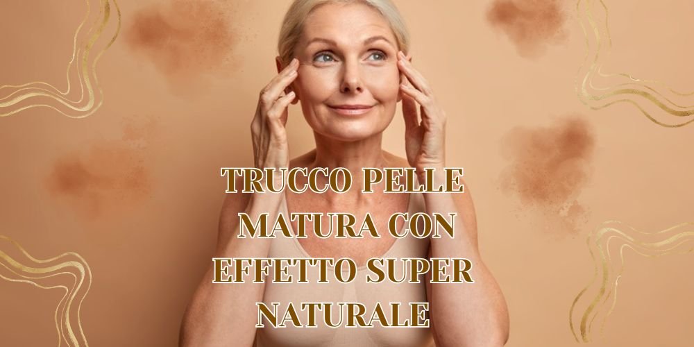 TRUCCO PELLE MATURA CON EFFETTO SUPER NATURALE