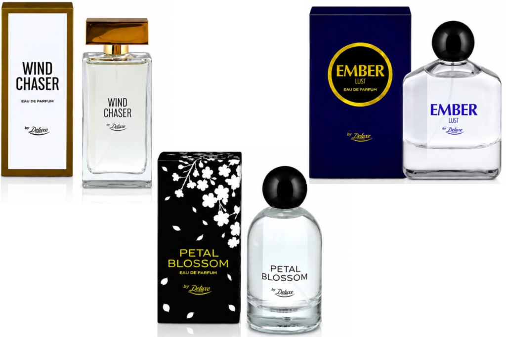 profumi equivalenti lidl wind chaser, ember lust e petal blossom