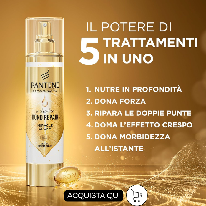 prodotti anticrespo capelli pantene molecular bond repair 