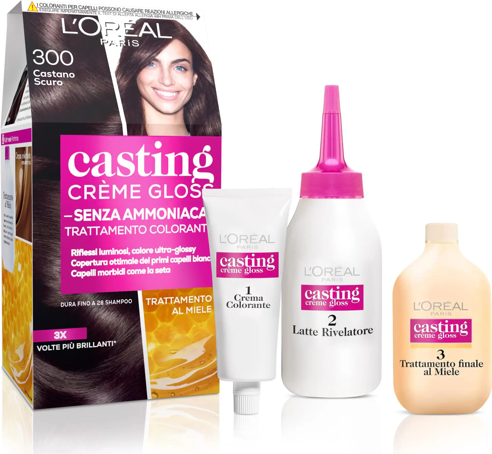 tema : Come usare Casting Crème Gloss - contenuto e scatola della casting creme gloss numero 300