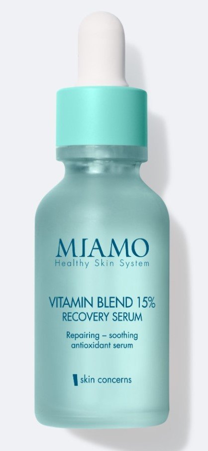 Siero antiossidante viso per l'estate alla vitamina c vitamina b5 e vitamina b3 niacinamide MIAMO Vitamin Blend 15% ( C+B5+B3 Niacinamide)