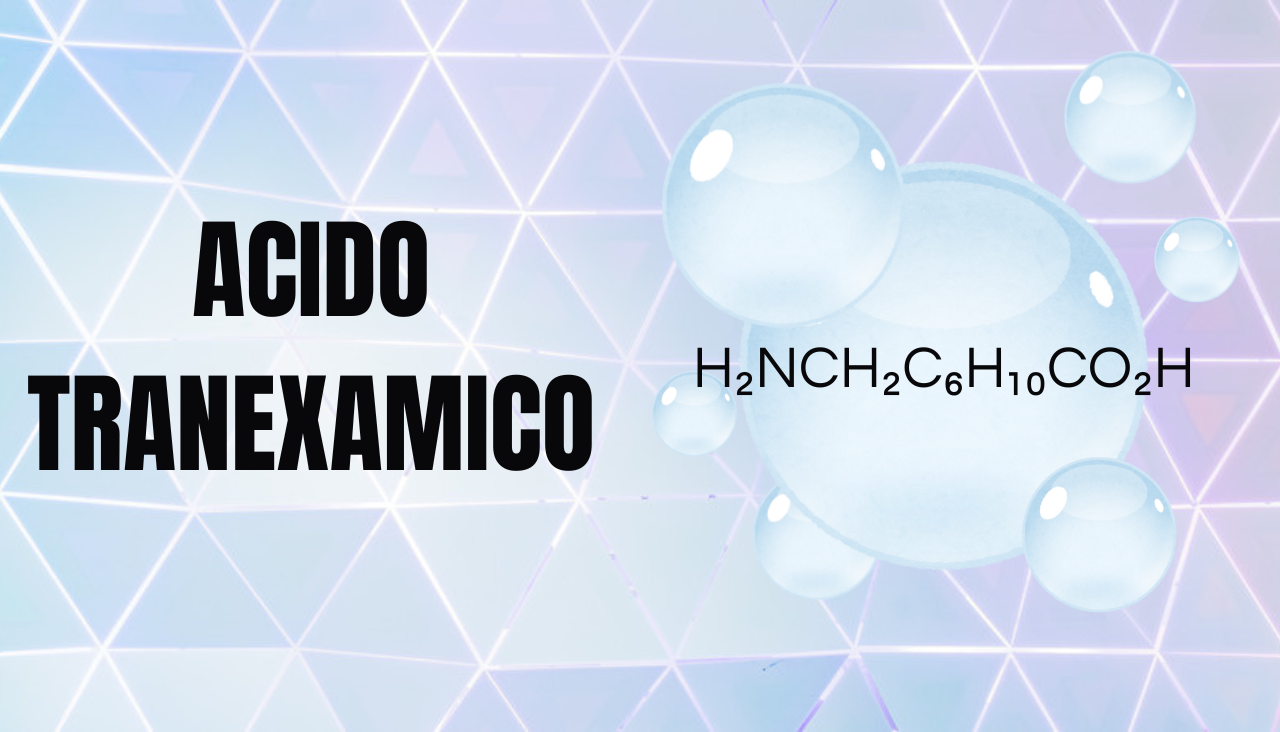 -CONCETTO Attivi antimacchia- INFO GRAFICA DI ACIDO TRANEXAMICO