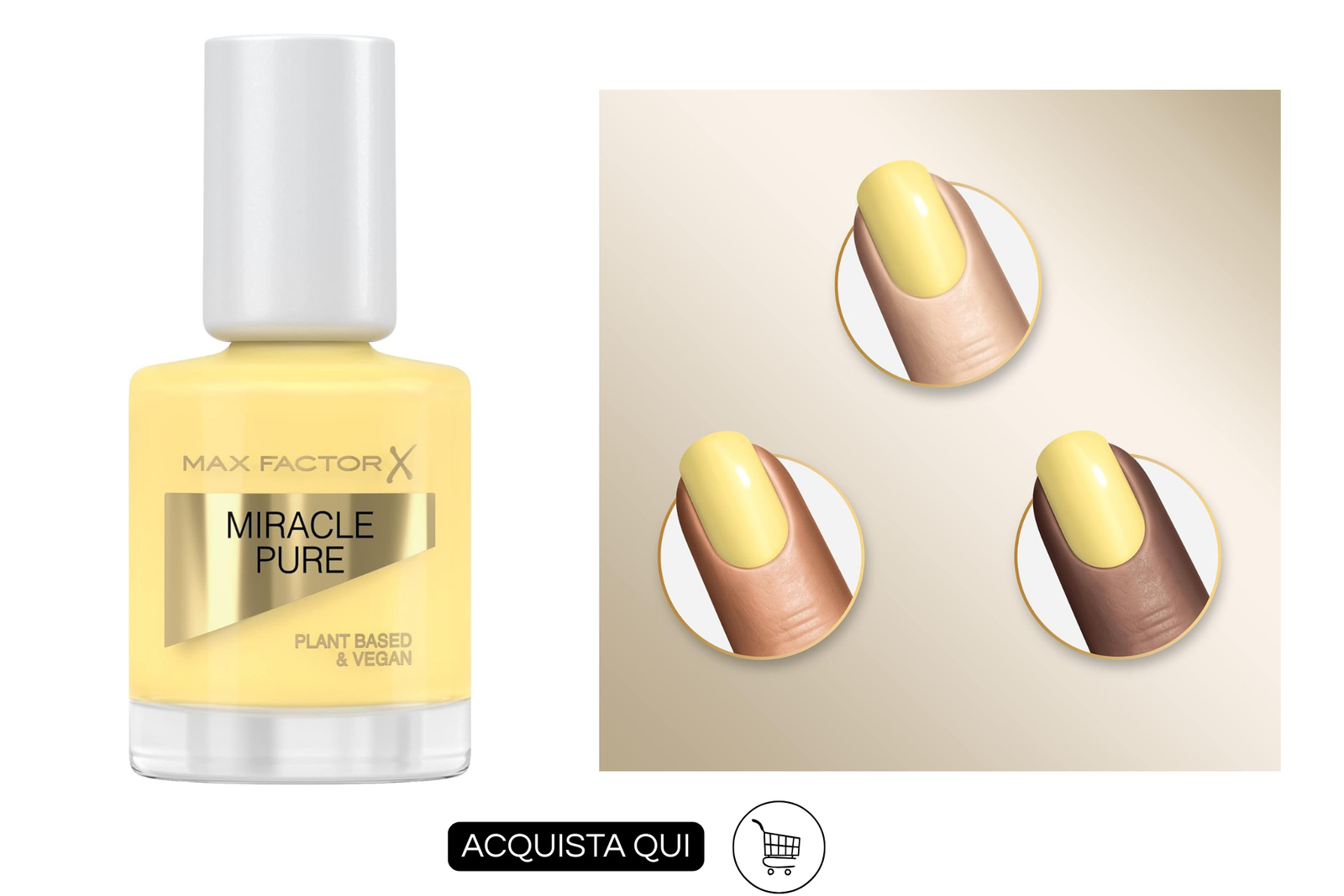 smalto giallo burro max factor 500 lemon tea