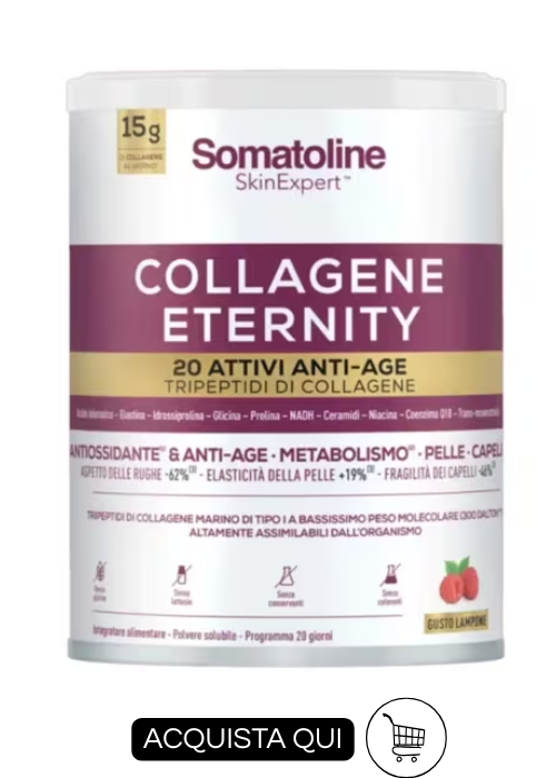 INTEGRATORI ANTIOSSIDANTI E ANTIAGE SOMATOLINE COLLAGENE ETERNITY