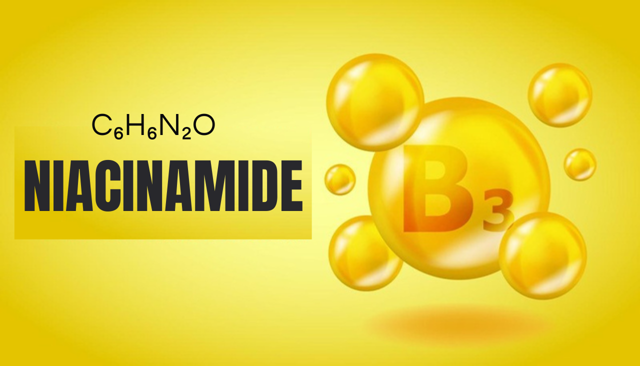 INFO GRAFICA SULLA NIACINAMIDE -CONCETTO Attivi antimacchia