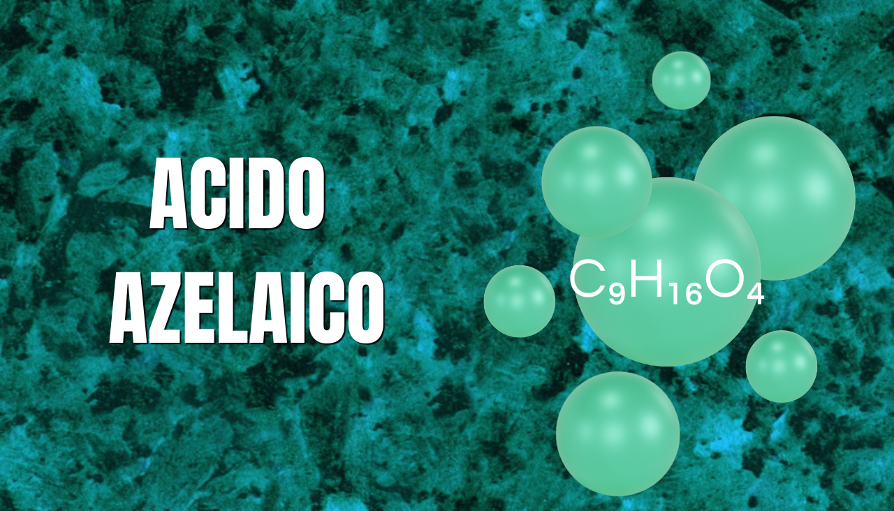 CONCETTO Attivi antimacchia- INFO GRAFICA DELL'ACIDO AZELAICO